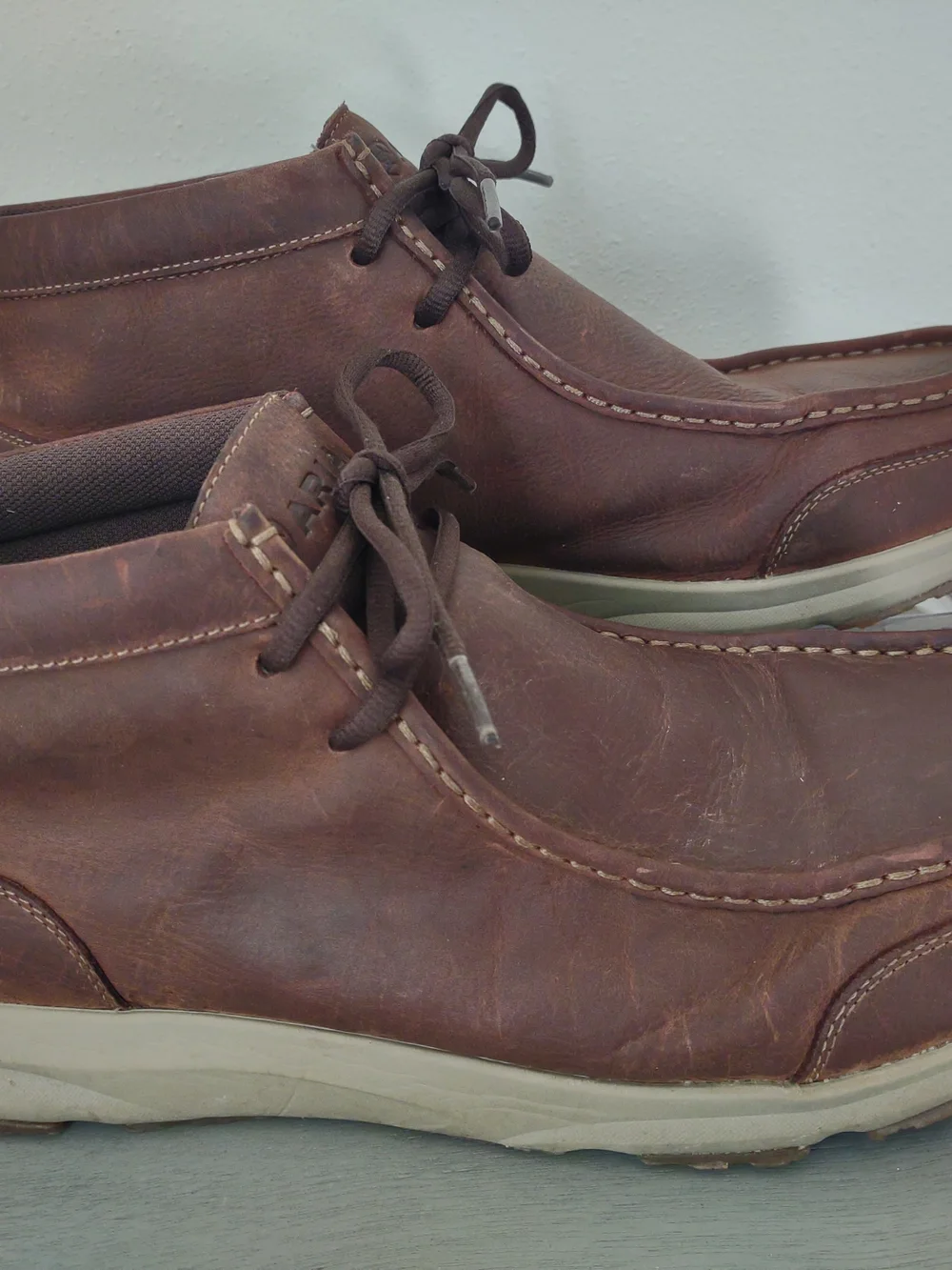 Ariat Waterproof Spitfire Boots Mens 12D Brown Shoes Style #10038479